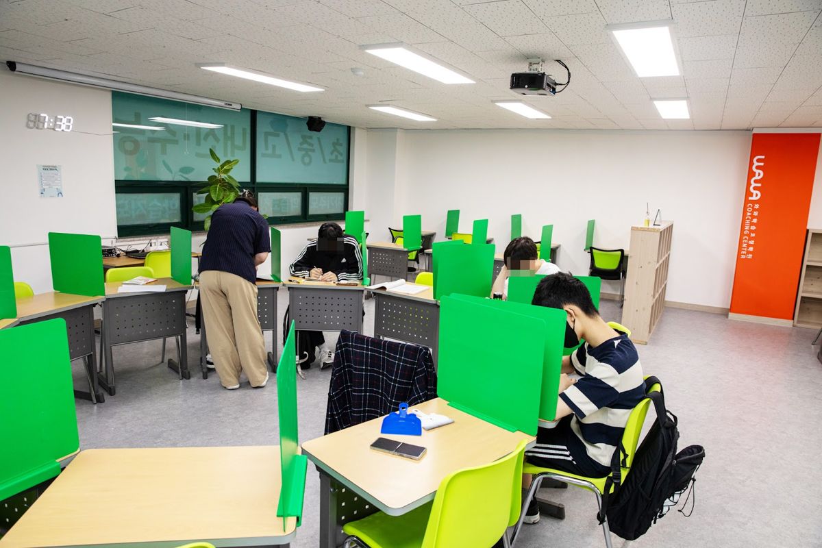 오름클래스 기흥구청동 학원 내부