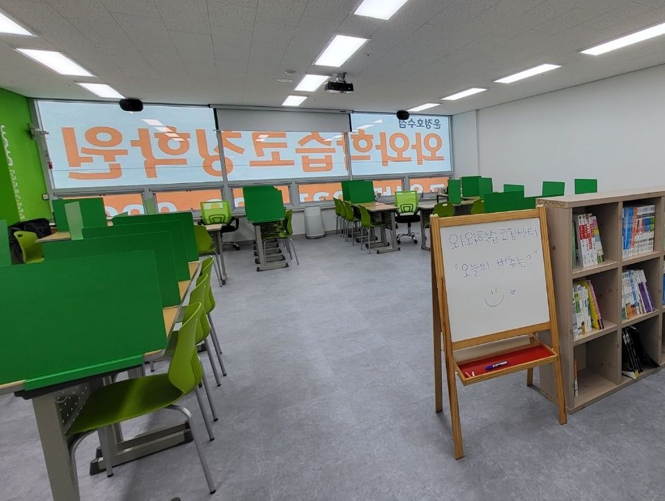 오름클래스 운정호수동 학원 내부